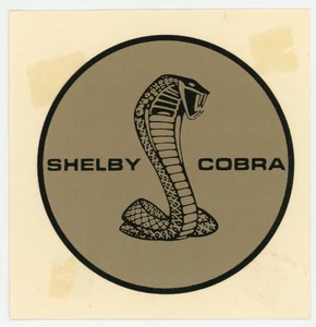 1960s Shelby Cobra Snake Original Water Decal Racing Auto #7R - Picture 1 of 2