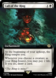 Magic The Gathering Call of the Ring 766 Raro Surge Foil Arte Extendido El Señor de los Anillos - Imagen 1 de 1