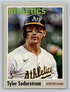 Tyler Soderstrom Rookie- 2024 Topps Archives #187 Oakland Athletics Card RC - Picture 1 of 8