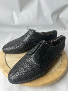 Herren Wilkes Bashford dunkelbraune Leder Oxford elegante Schuhe-US-Größe 11 - Bild 1 von 10