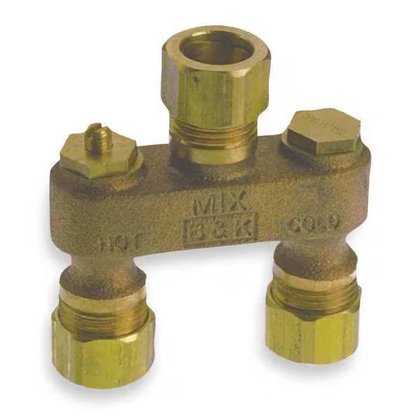 Manufacturer Varies Anti Sweat Toilet Valve,1/2 In,Brass 109-503 Manufacturer - Image 1 of 1
