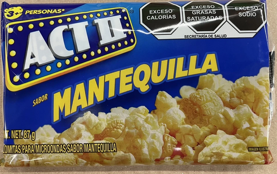 ACT II Mantequilla PACK 4 (Mantequilla) Foto 1 de 2