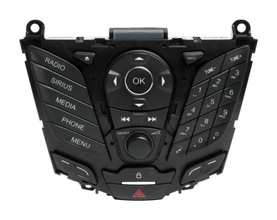 2013-2016 Ford C-Max Escape Radio Control Panel Part Number DJ5T-18K811-BA - Imagem 1 de 4