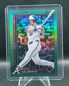 2025 Topps Series 2 - Sean Murphy - Green Foil 22/99 Atlanta Braves #642 - Picture 1 of 3