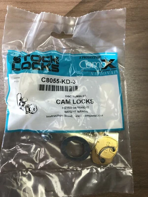 COMPX NATIONAL C8055 - KD - 3 Cam Lock