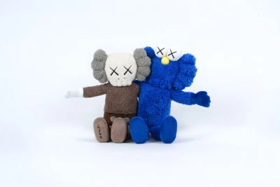 "Figura de peluche KAWS Seeing/Wing edición limitada 16"" BFF Companion EN MANO" Foto 1 de 4