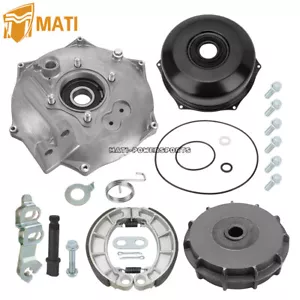 Rear Brake Plate Cover Drum Hub Seals Kit for Honda Rancher 420 Foreman 500 520 - Picture 1 of 16