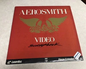 Aerosmith Video Scrapbook Laserdisc Live Concert Footage 1990 - Picture 1 of 9
