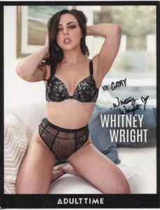 Whitney Wright Adult Actress Autographed 8.5"x11" Photo w/COA WWE7-26 - Picture 1 of 3