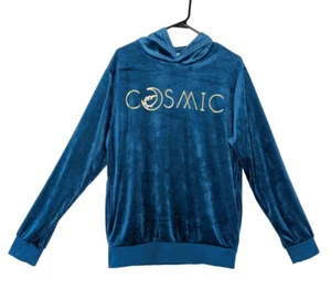 Pusheen Womens Medium Cosmic Blue Sweatshirt Hoodie Pusheen Box Fall 2020 NWT - Picture 1 of 5