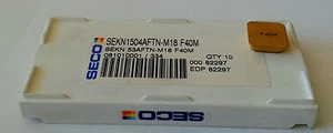 N° 2 INSERTI FRESA SECO SEKN1504AFTN-M18,F40M - Imagen 1 de 2