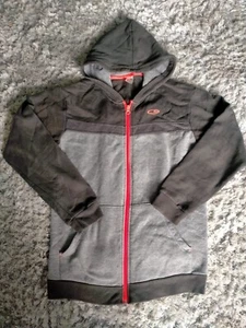 Champion Hoodie grau Full Zip Sweatshirt Hoodie Pullover Track Top Gr. 12 bis 14 - Bild 1 von 4