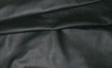 Genuine Black Soft Cow Leather Hide Skin Various Sizes  FREE UK MAINLAND POST