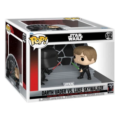 Funko POP Moment 612 STAR WARS Darth Vader vs Luke Skywalker New Vinyl Figure - Immagine 1 di 2