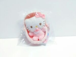 Hello Kitty Baby Cradle Mascot Plush Doll Sanrio kawaii 2022 rare NEW very Rare