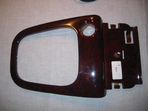 Consola central original Volvo claret rojo nogal S/V40 *30615940* - Imagen 1 de 3