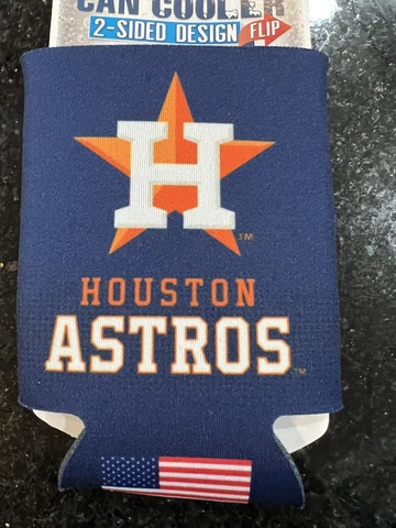 Houston Astros Stadium Can Cooler 12 oz. Koozie Cover