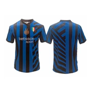 Inter Maglia Home Replica 2024/25, Neutra, Junior, Ellepiu - NER/AZZ (Nero/Azzur - Imagen 1 de 5