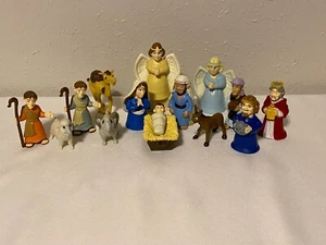 Bible Toys Christmas Nativity Set 16 Piece Set Plastic Figurine Educational Toys - Picture 1 of 9