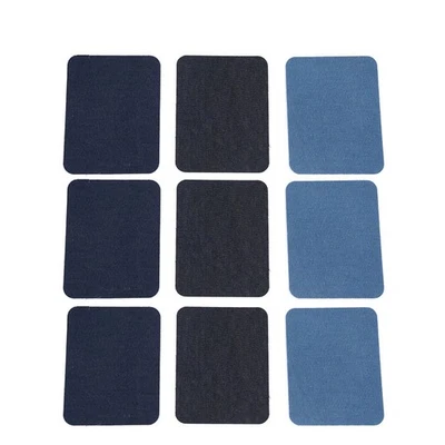  12 Pcs Sewing Patches for Clothes Repair Jean Pants Jeans Applique - Image 1 of 4