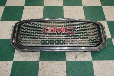 15-20 Yukon *CORROSION* Denali Chrome Front Upper Grill Grille Panel Assembly OE Foto 1 de 4
