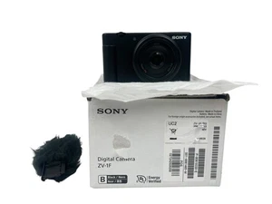 Sony ZV-1F 20,1 megapixel fotocamera vlogging - nero (141242087) - Foto 1 di 11