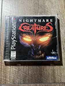 Nightmare Creatures PS1 PlayStation 1 Complete W/ Manual + Reg CIB Tested - Picture 1 of 5