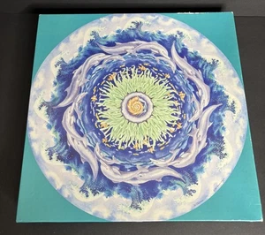 Springbok Sea Mandala Round Jigsaw Puzzle 500 pieces COMPLETE 1993 - Picture 1 of 8