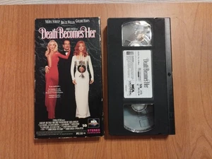 Death Becomes Her VHS 1992 Robert Zemeckis Bruce Willis Meryl Streep Goldie Hawn - Bild 1 von 7