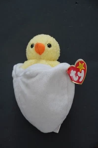 VTG TY BEANIE BABIES COLLECTION 1999 EGGBERT BEANBAG 6" PLUSH - Picture 1 of 2