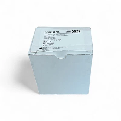 Corning 3822 Low Volume 384 Well Flat Bottom Microplate New Open Box Best Offer! - Image 1 of 4