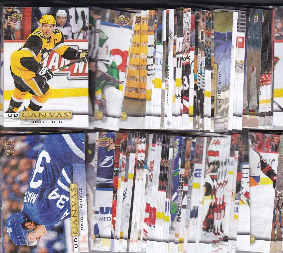 2019-20 19-20 UPPER DECK 2 HOCKEY CANVAS PARALLEL'S 121-210 PICK YOUR CARD - Image 1 of 1