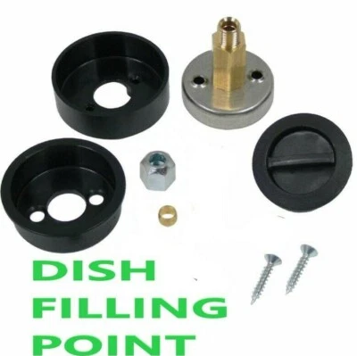 DN AUTOGAS PARTS Point De Remplissage Europe (Plat) À 8Mm Avec Boîtier Autogas Lpg Gpl