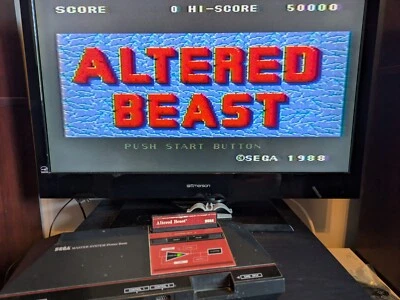 Altered Beast (Sega Master System, 1989) Cart Only Authentic Tested Working - Image 1 of 4