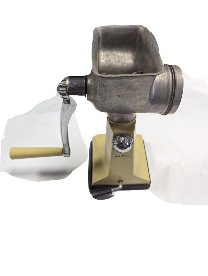 De colección Rival Grind-O-Mat, amoladora/trituradora, base Dmg oro/amarillo ¿PIEZAS? Foto 1 de 4