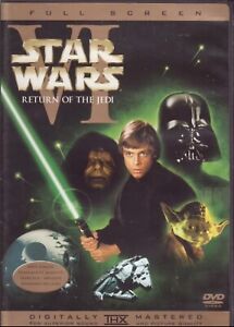 Star Wars VI - Return of the Jedi (DVD, Cull Screen, 1983) -