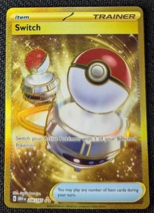 Juego de Cartas Coleccionables Pokémon Escarlata y Violeta 151 Interruptor Hiper Raro 206/165 M/NM Paquete Fresco - Imagen 1 de 2