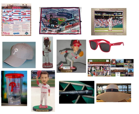 PHILLIES 2014 PICK A GIVEAWAY:CAP/PRINT/BOBBLEHEAD/KNIT/BAG/MAGNET/PIN SGA Cover