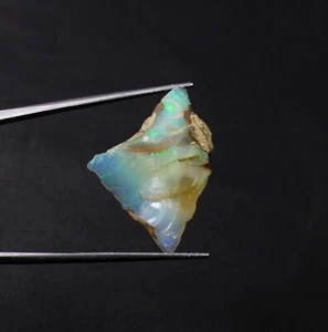 Ópalo Blanco Áspero Ópalo Genuino Piedra Preciosa Cristal Curativo Colorido Ópalo Áspero - Imagen 1 de 3