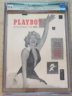 Playboy #1 CGC 9.0Q, Rare Page 3 Copy, Third Highest Graded! Marilyn Monroe!
