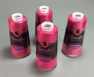 Maxi-Lock Serger Thread # 32701 Swiss Beauty Polyester 3000 Yards Lot of 4 New - Picture 1 of 4