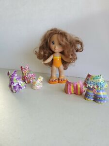 Snap N Style Gabriela Doll Lot Fisher Price with Clothes Outfits 2005 dresses
