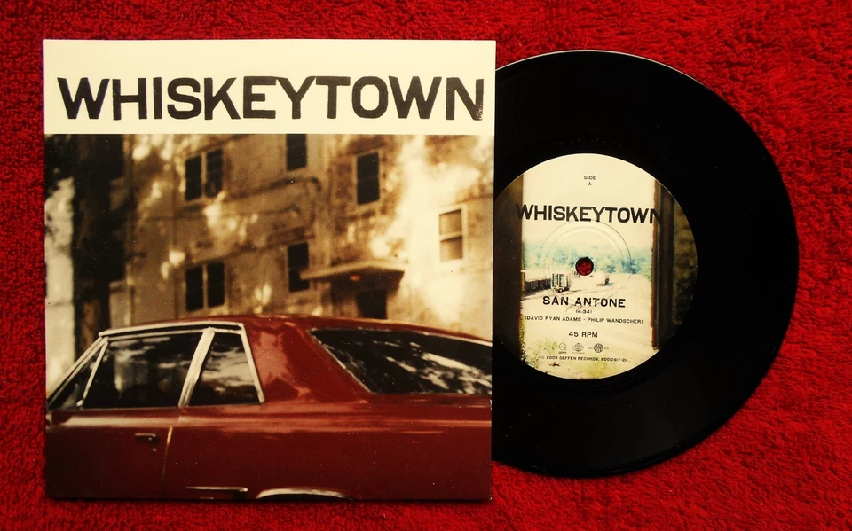 WHISKEYTOWN   SAN ANTONE       2009 RSD 45 AND PICTURE SLEEVE   RYAN ADAMS Foto 1 de 1