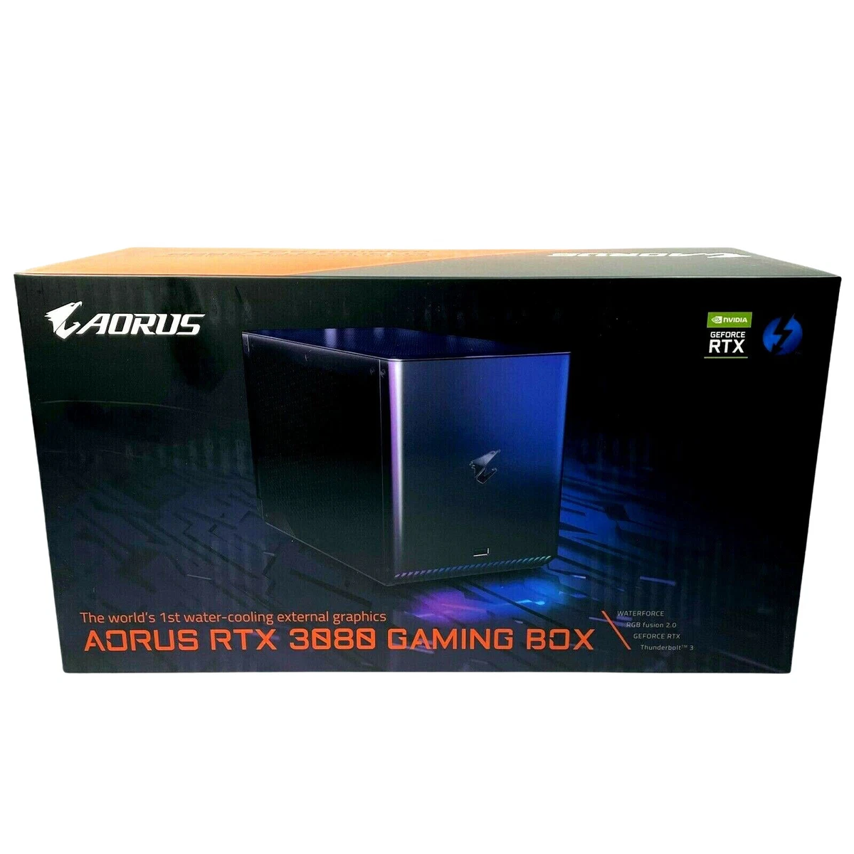 ◆GIGABYTE AORUS RTX 3080 GAMING BOX◆eGPU Gigabyte AORUS RTX 3080 Gaming Box REV2.0 eGPU, WATERFORCE All in