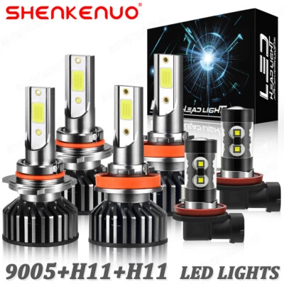 Faros antiniebla LED de haz alto/bajo para Lincoln MKX 2007 2008 2009 2010 Foto 1 de 4