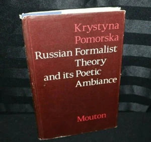 Krystyna Pomorska:Russian Formalist Theory and it's Poetic Ambiance; Hbdj, 1968 - Picture 1 of 7