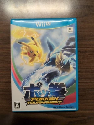 Pokken Tournament Pokemon Nintendo Wii U 2016 Japan Japanese Import US Seller - Image 1 of 3