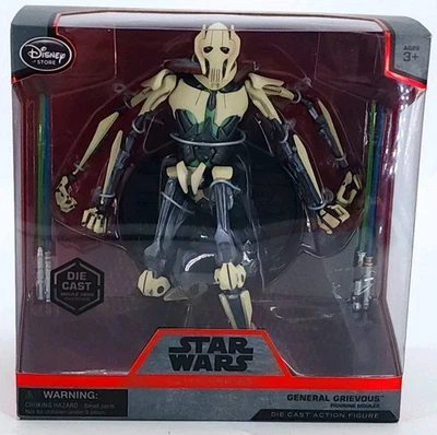 Star Wars (Elite Series) General Grievous Die-Cast 6" Action Figure - Open Box - Image 1 of 4