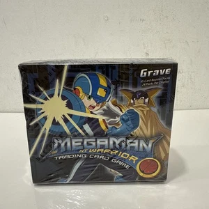 * MegaMan * Grave Booster Box NT Warrior TCG New Sealed Mega Man - Picture 1 of 2