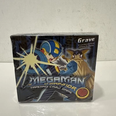 * MegaMan * Grave Booster Box NT Warrior TCG New Sealed Mega Man - Image 1 of 2